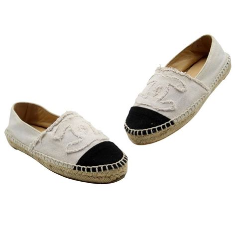 spadri chanel prix|Chanel canvas espadrilles.